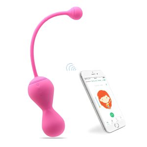 Magic Motion Kegel Master - App-vezérelt vibrációs gésagolyó (pink)