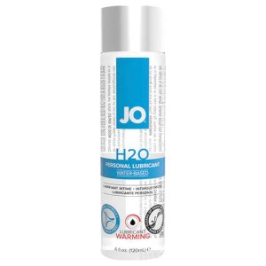 System JO - H2O - vízbázisú melegítő síkosító (120 ml)