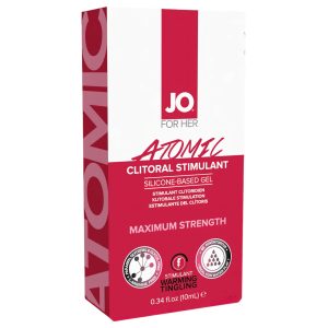 System JO - ATOMIC - klitorisz stimuláló gél nőknek (10 ml)