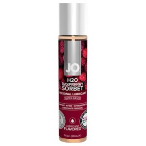System JO - H2O málna sorbet - vízbázisú síkosító (30 ml)