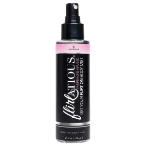 Sensuva Flirtatious - feromon testpermet - vanília-bükköny (125 ml)