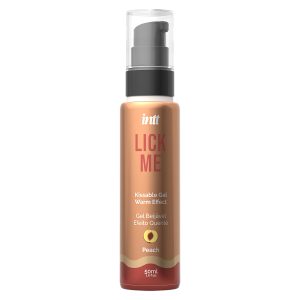 Intt Lick Me - melegítő hatású síkosító gél - barack (50 ml)