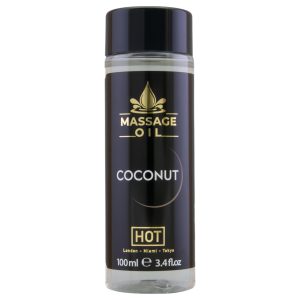 HOT bőrápoló masszázsolaj - kókusz (100 ml)