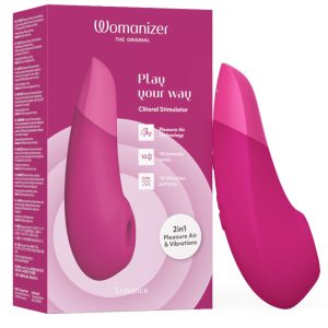 Womanizer Enhance 2in1 csiklószívó + vibrátor (lila)