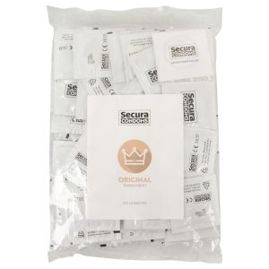 Secura Original - latex óvszer nagy csomag (100 db)