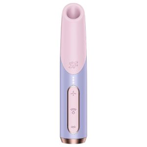 Satisfyer Bold Kiss - léghullámos rúzs vibrátor (rózsaszín)