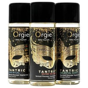 Orgie Tantric - érzéki masszázsolaj szett (3 × 30 ml)