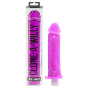 Clone-a-Willy - péniszmásoló szett vibrátorral (lila)
