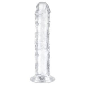 EasyToys - zselés dildó - 16 cm (átlátszó)