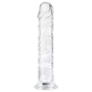 EasyToys - zselés dildó - 18 cm (átlátszó)