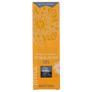 HOT Shiatsu Joyful - stimuláló krém nőknek (menta, 30 ml)