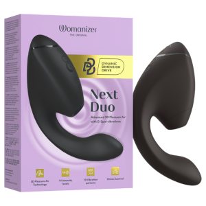 Womanizer Next Duo - 2in1 G-pont vibrátor (fekete)