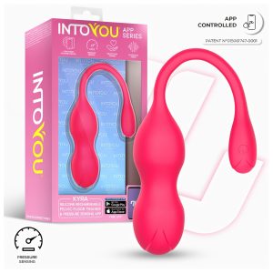 INTOYOU Kyra Pelvic - App-vezérelt vibrációs gésagolyó (pink)