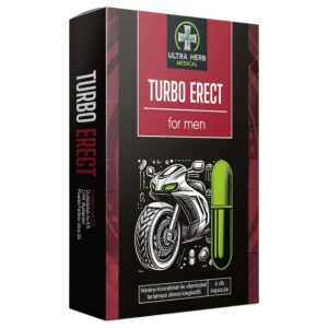 Turbo Erect - étrend-kiegészítő kapszula férfiaknak (6 db)