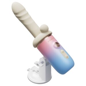LOVENSE Spinel - 3in1 lökő vibrátor (fehér)