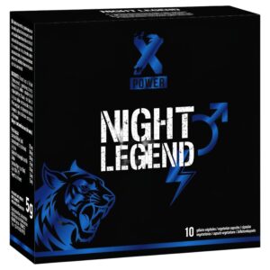 XPOWER Night Legend - étrend-kiegészítő kapszula férfiaknak (10 db)