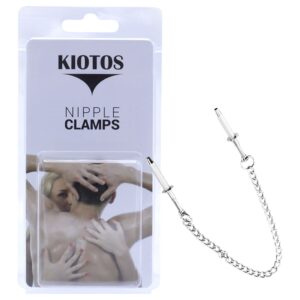 Kiotos - rozsdamentes acél bimbócsipesz (ezüst)