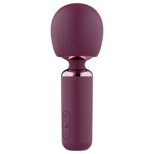 Glam - mini wand vibrátor (lila)