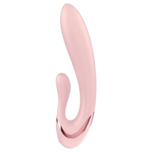 Satisfyer - Pearl Bunny 3 forgógyöngyös nyuszivibrátor (pink)