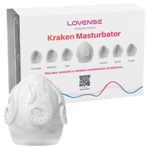 LOVENSE Kraken - maszturbációs tojás - 6db (fehér)