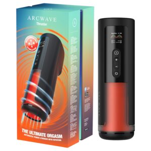 Arcwave Thruster - lökő és forgó automata maszturbátor (fekete)