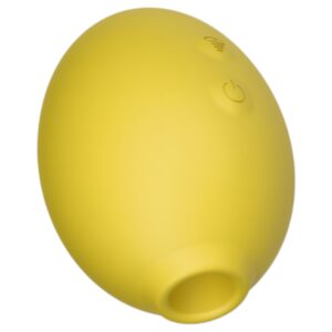 Lemon Squeeze - citrom formájú csiklószívó vibrátor (sárga)