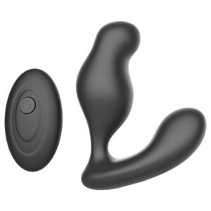 Mroow - prosztata vibrátor távirányítóval (fekete)