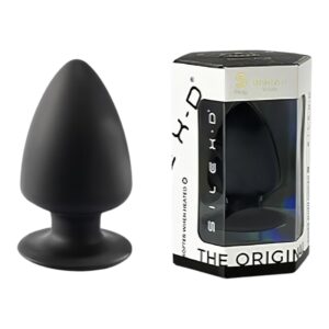 Silexd S - alakítható anál dildó - 9cm (fekete)
