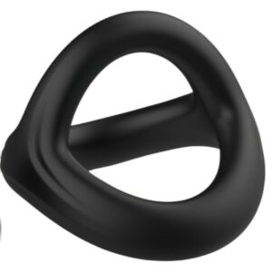 Pulselock Taur - Y-formájú pénisz- és heregyűrű (fekete) - M