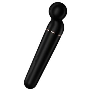 Satisfyer Planet Wand-er - masszírozó vibrátor (fekete)
