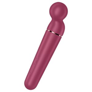 Satisfyer Planet Wand-er - masszírozó vibrátor (piros)