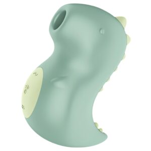Satisfyer Din-OOOH - léghullámos csiklóvibrátor (zöld)