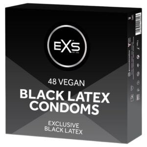 EXS Black - fekete óvszer (48 db)