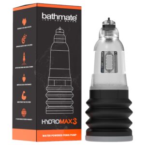 Bathmate Hydromax3 - hidro péniszpumpa (átlátszó)