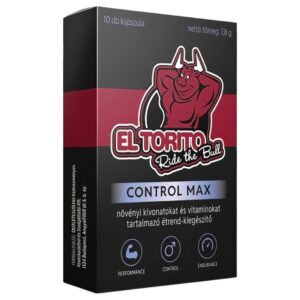 El Torito Control Max - késleltető kapszula férfiaknak (10 db)