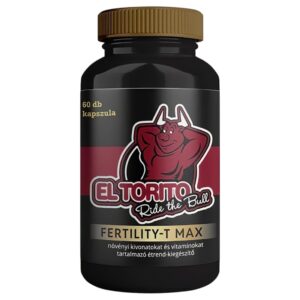 El Torito Fertility-T Max - étrend-kiegészítő kapszula férfiaknak (60 db)