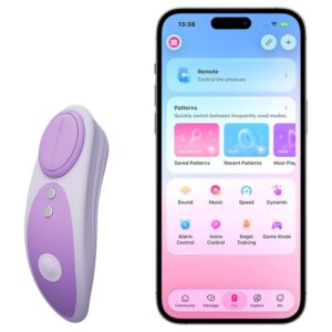Lovense Ferri Reserve - mágneses, app-vezérelt bugyivibrátor (lila)
