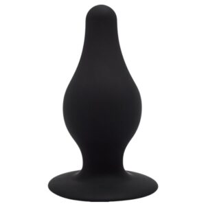 SILEXD Model 2 - hőre reagáló szilikon anál plug (fekete) - S