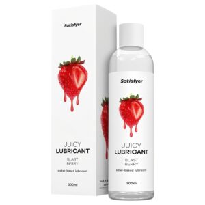 Satisfyer Juicy Blast Berry - ízesített síkosító (300ml)