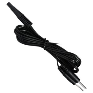 DG-LAB - 2 mm-es elektróda hosszabbító és elosztó kábel (fekete)