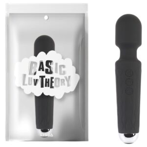Hi-Basic Wacko Touch - akkus mini masszírozó vibrátor (wand) (fekete)